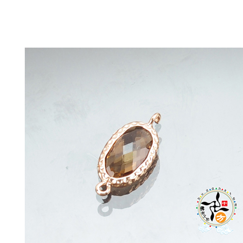 晶鑽鑲金框 黃晶【十方】131655