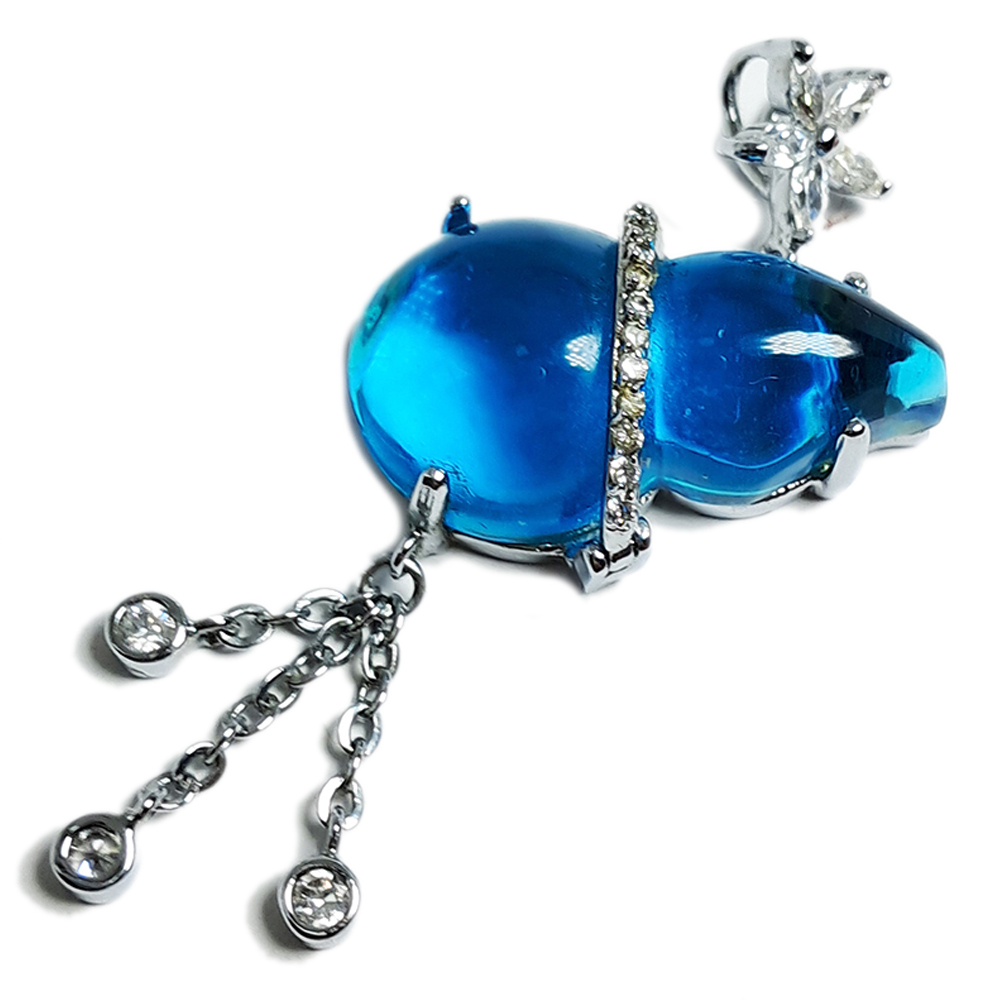 葫蘆{藍曜石}墜飾【十方】132166