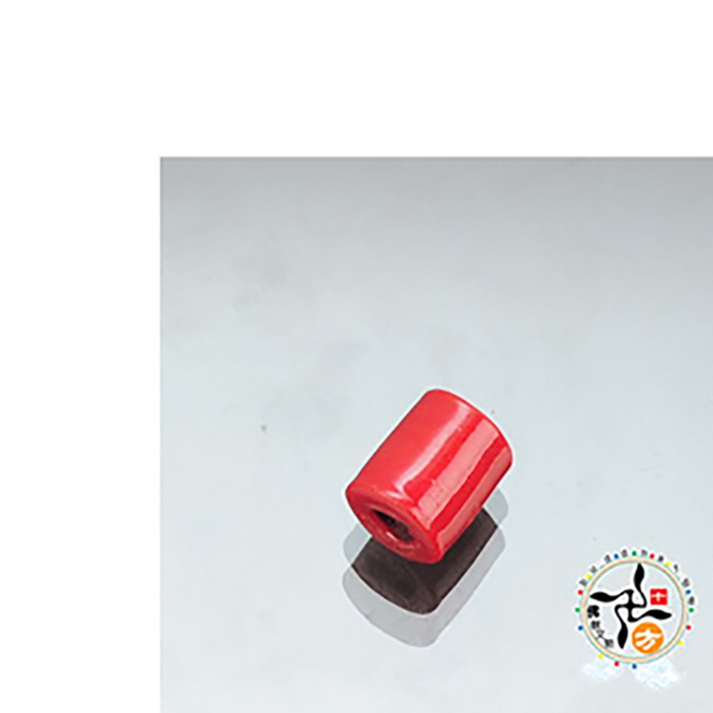 紅琉璃 管狀珠【十方】133852