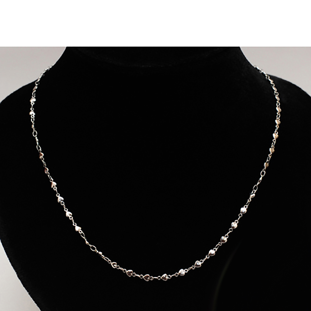 心型鋼鍊(長50公分)【十方】133531