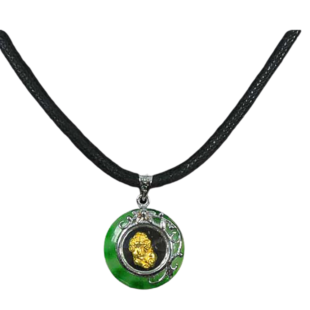 時來運轉{豼貅}玉環項鍊【十方】135124