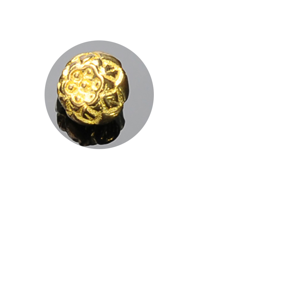 金蓮花(銅)發發發 0.8公分【十方】135937