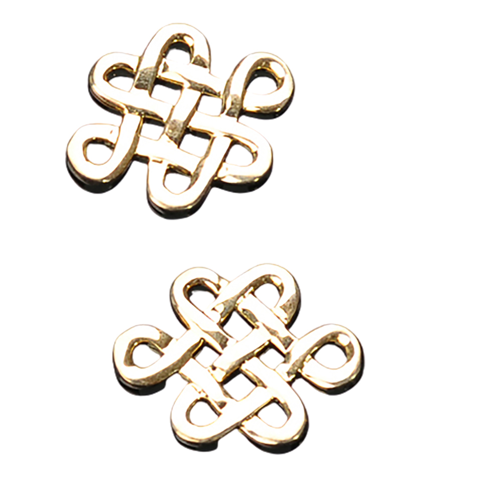 吉祥結(銀) 1.5*2公分【十方】135934