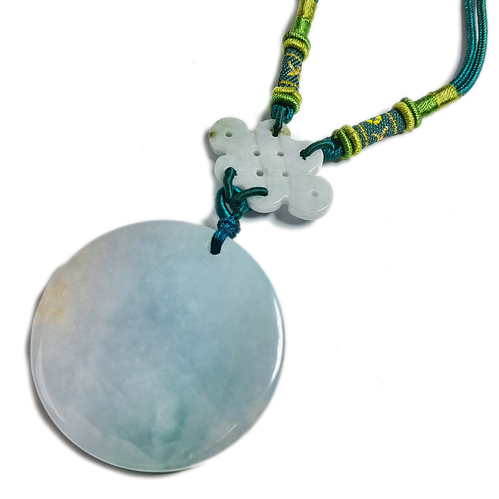 圓滿 無事牌 緬甸玉項鍊【十方】136643