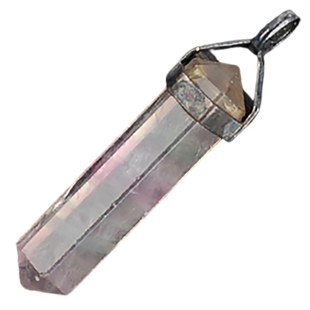 七彩瑩石(鑲銀)墜飾【十方】136981