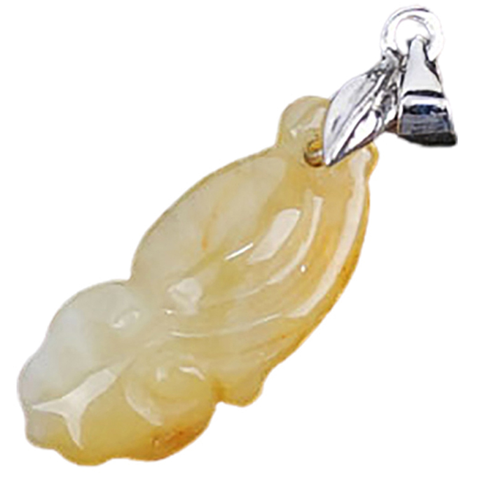 吉祥如意蜜糖黃玉珮【十方】137132