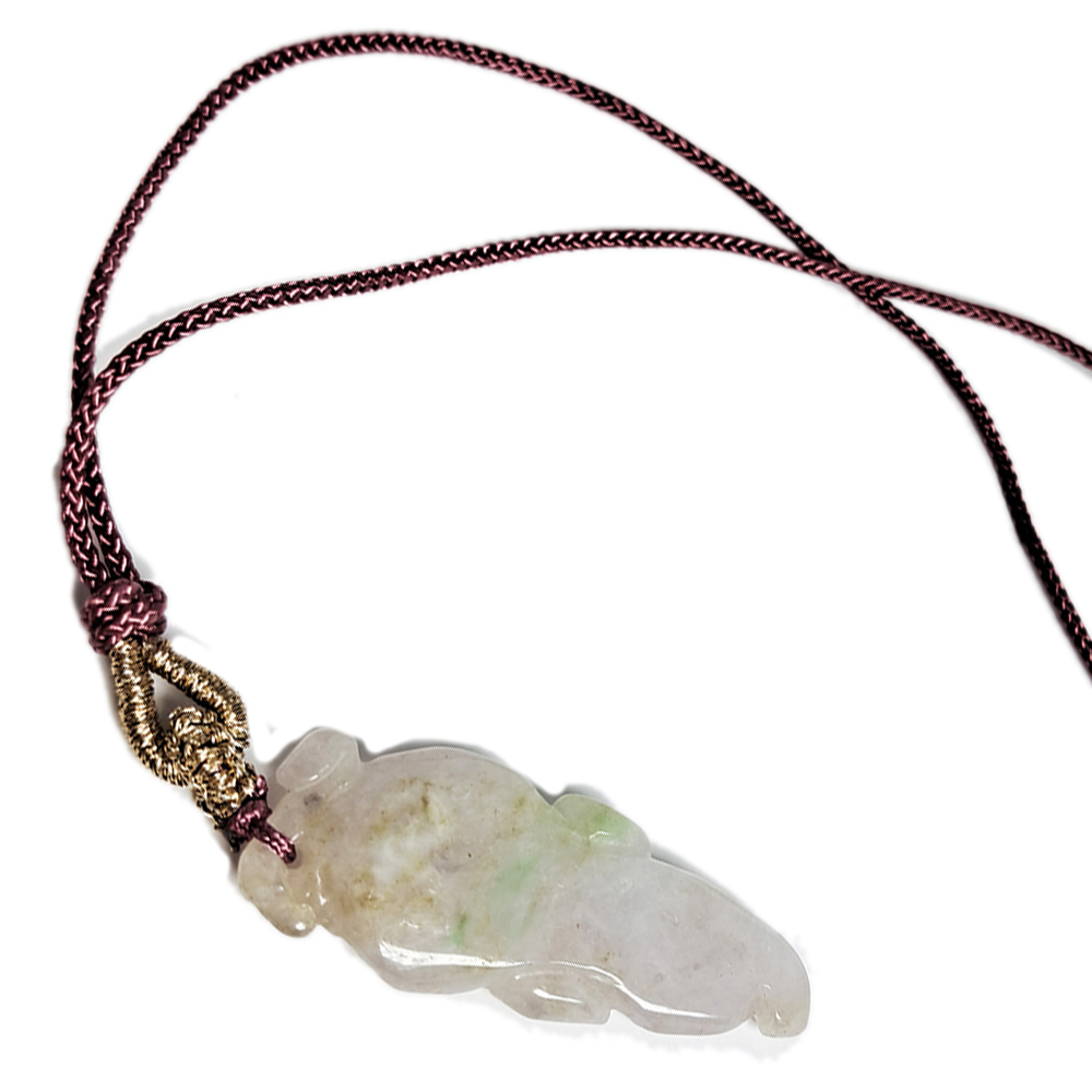 一路長紅玉珮中國結項鍊【十方】137137