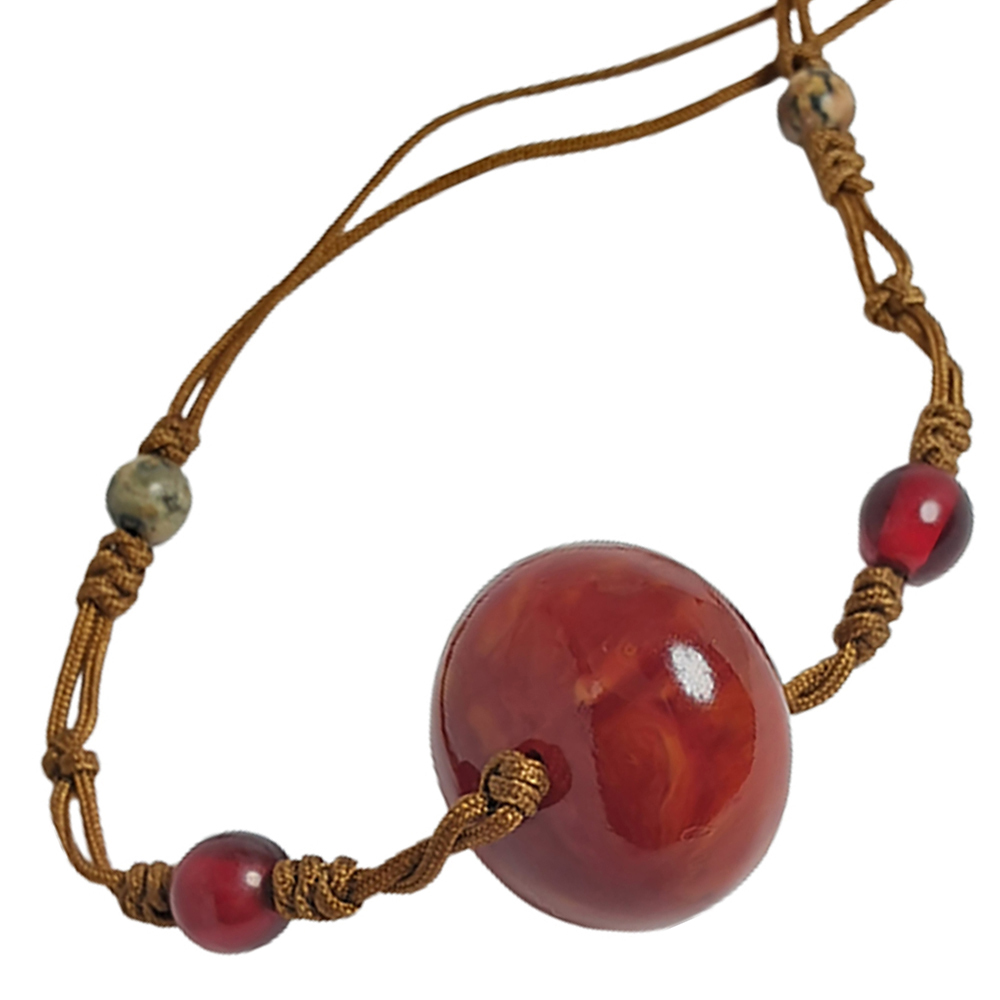 紅蜜納項鍊【十方】137775