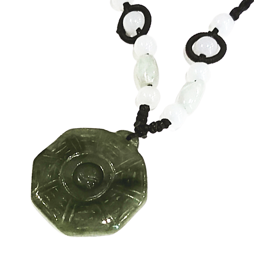 八卦玉佩中國結項鍊【十方】138378