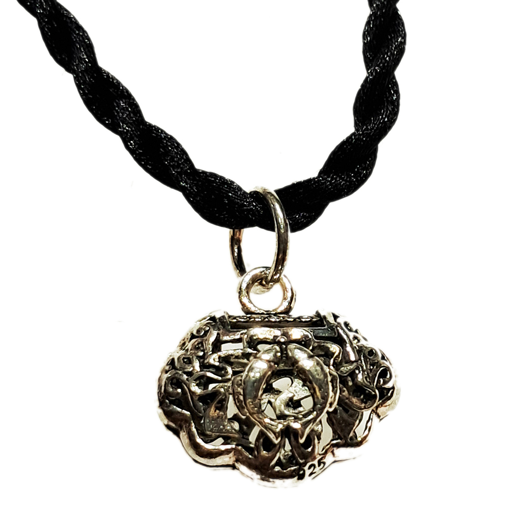 八吉祥雙魚 (925純銀)項鍊【十方】139370