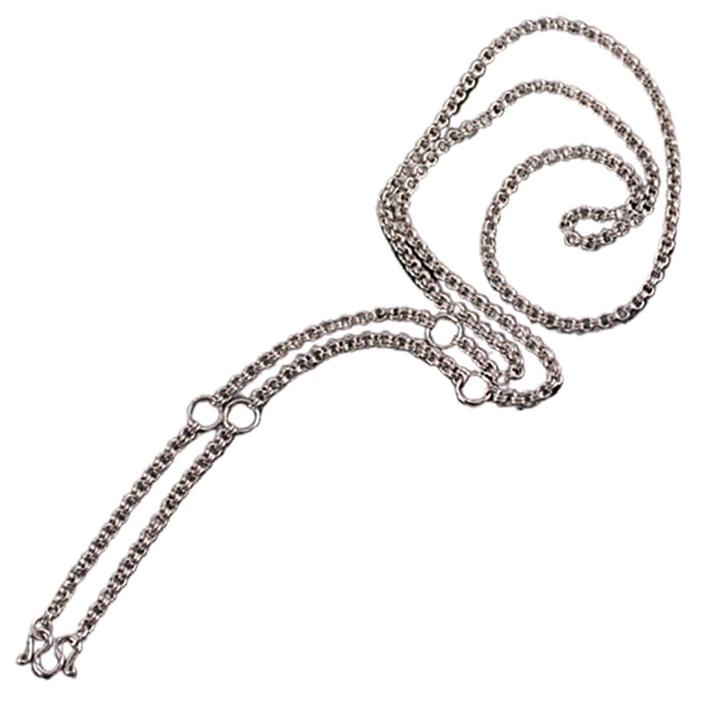 佛牌五孔鋼項鍊【十方】139544