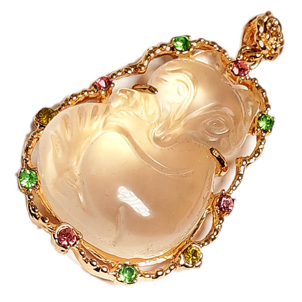 狐仙星光粉晶墜飾【十方】139419