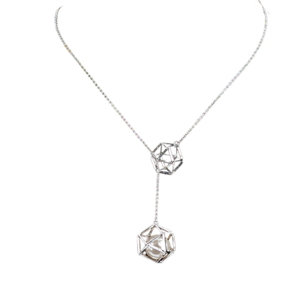 圓滿雙球+鑽流蘇項鍊【十方】140482