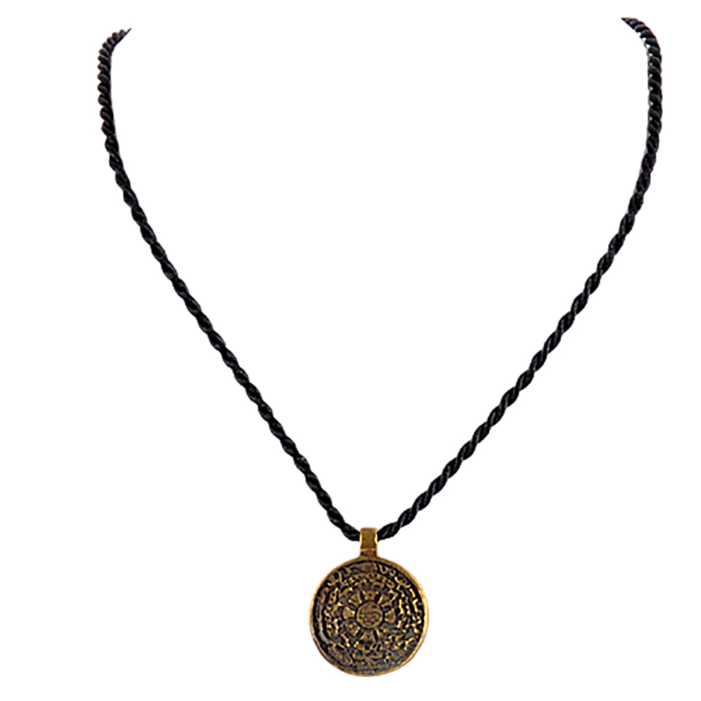 九宮八卦(銅 )項鍊1.3*0.2 cm【十方】140548