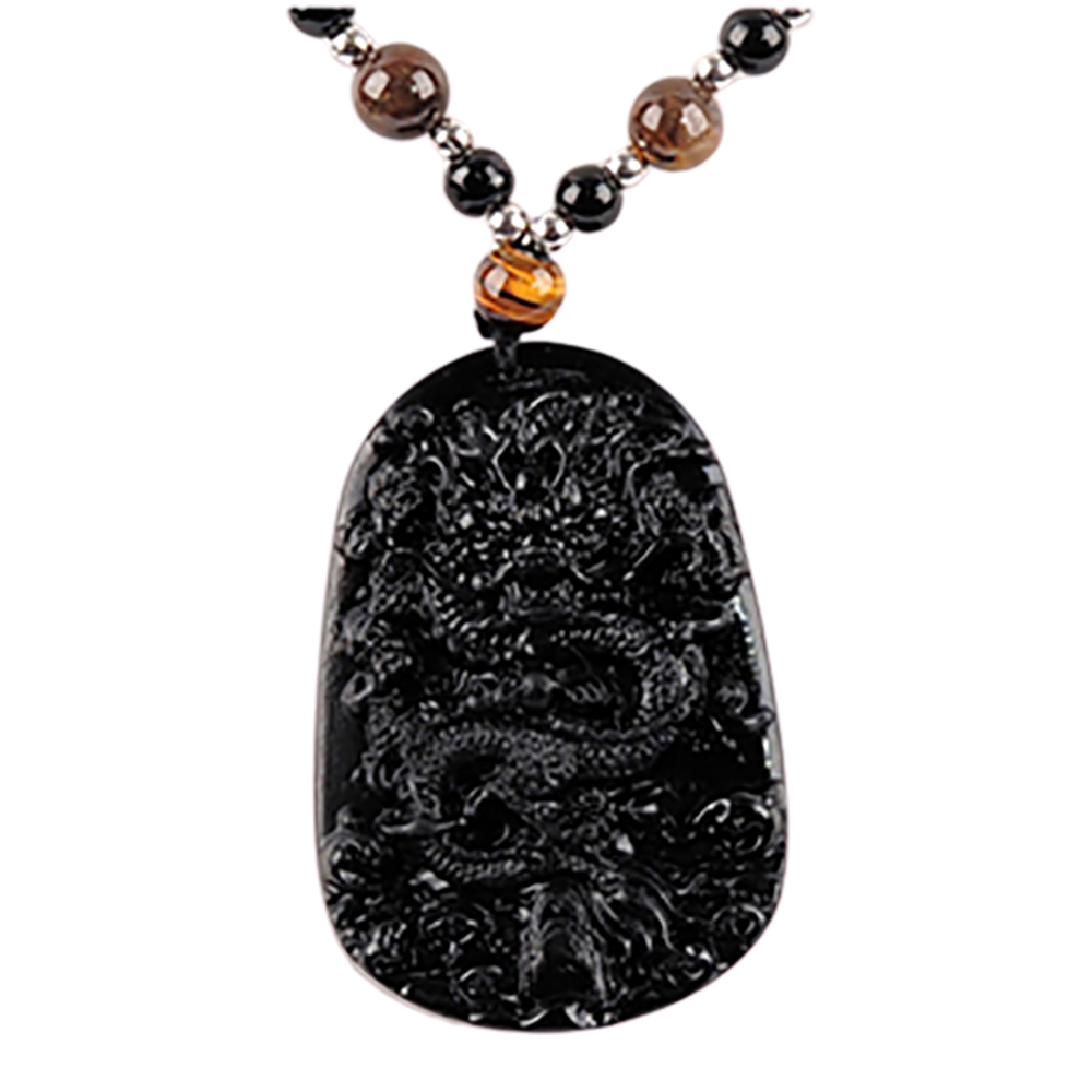 祥龍黑琉璃項鍊【十方】140661