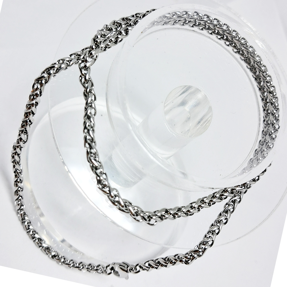 圓滾鋼項鍊45公分【十方】140710