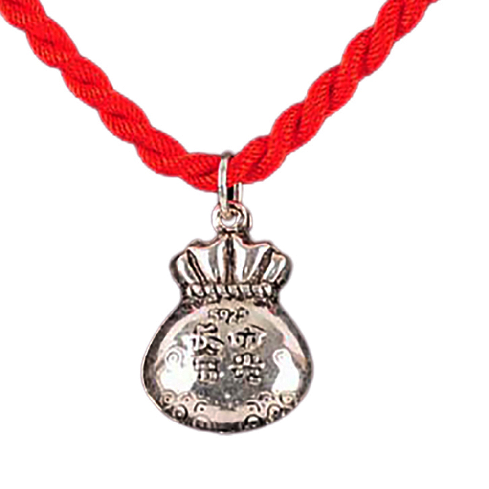 招財貔貅925銀+黑繩項鍊【十方】139546