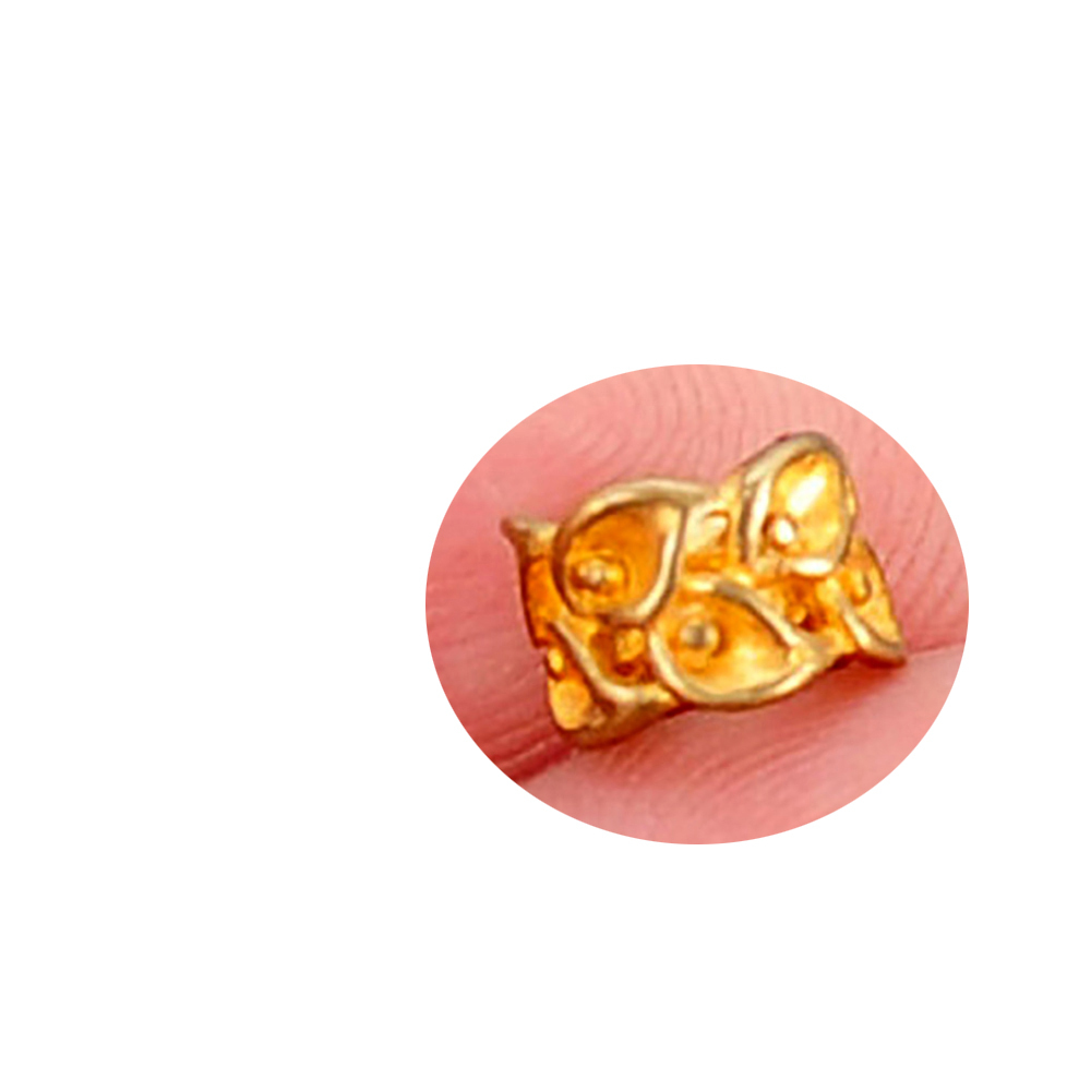 海芋銅圓環 0.7*0.5公分【十方】141418