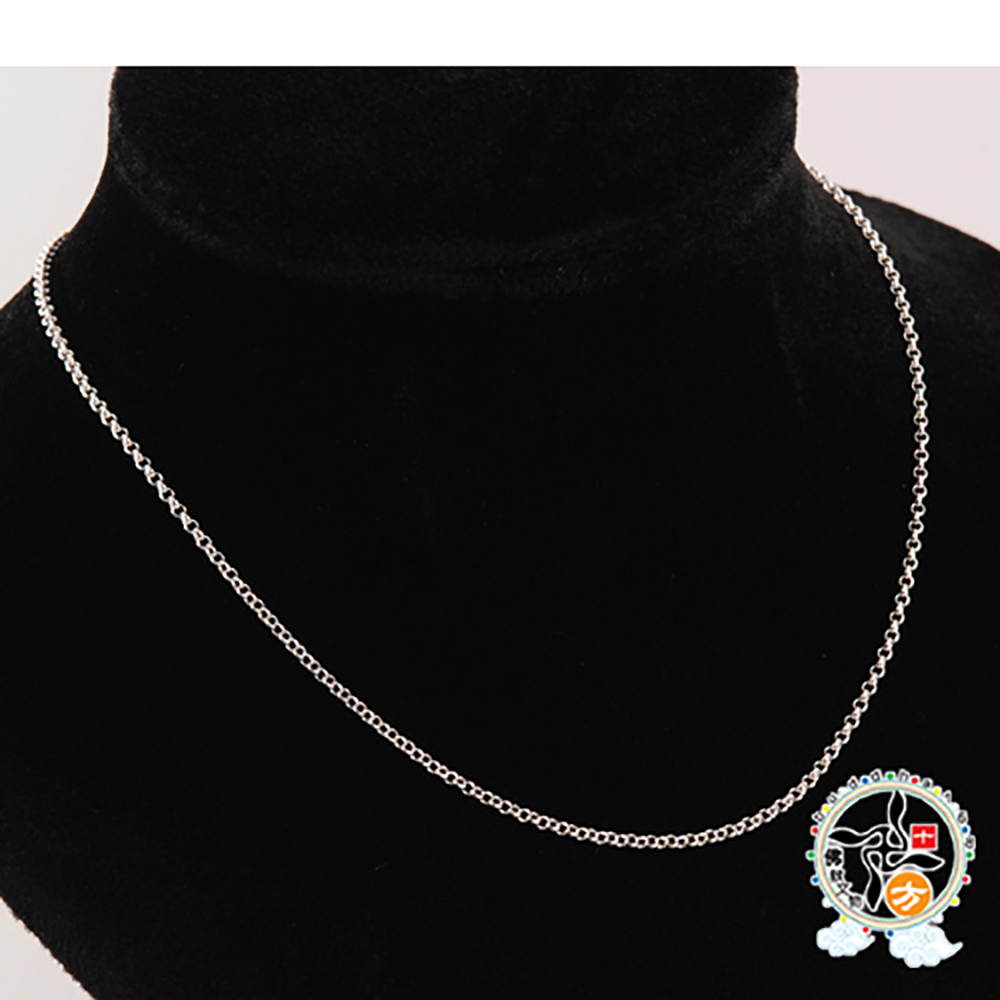 連環 925純銀項鍊40公分【十方】141739