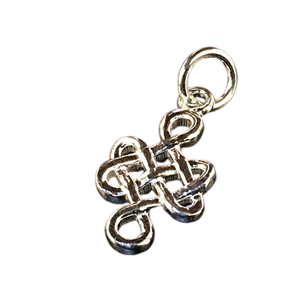 吉祥結925銀項鍊【十方】142372