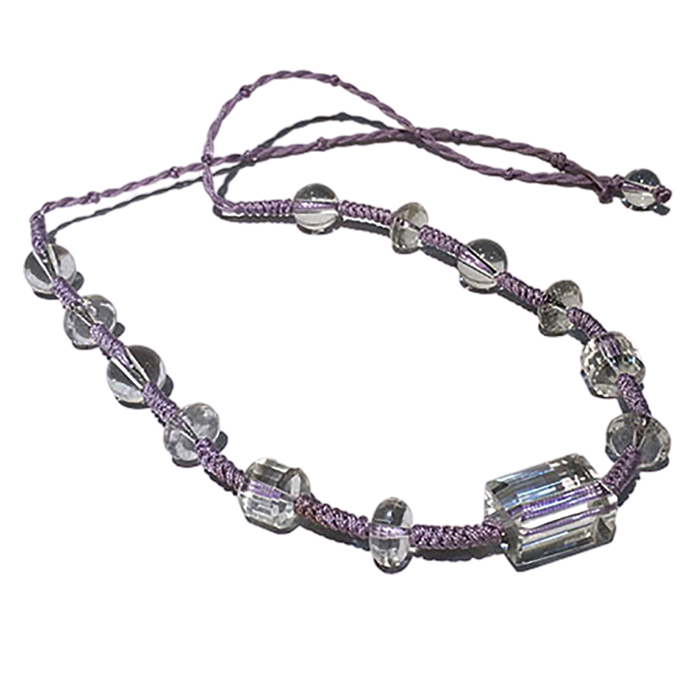 水晶造型中國結項鍊【十方】142626