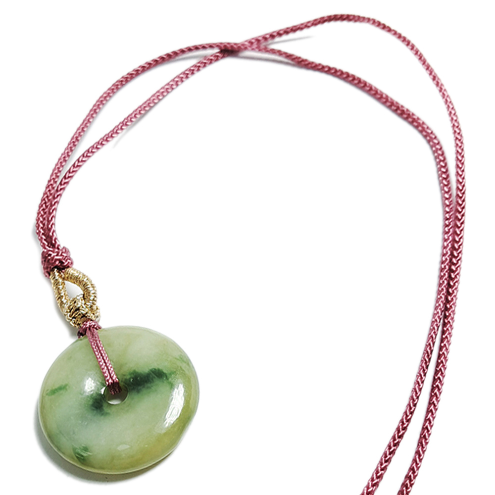 平安扣{緬甸玉}中國結項鍊【十方】142577