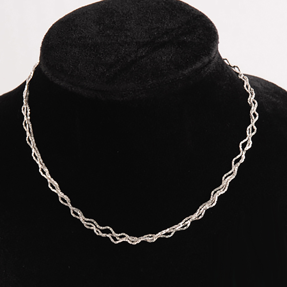 多層次銀項鍊【十方】142145