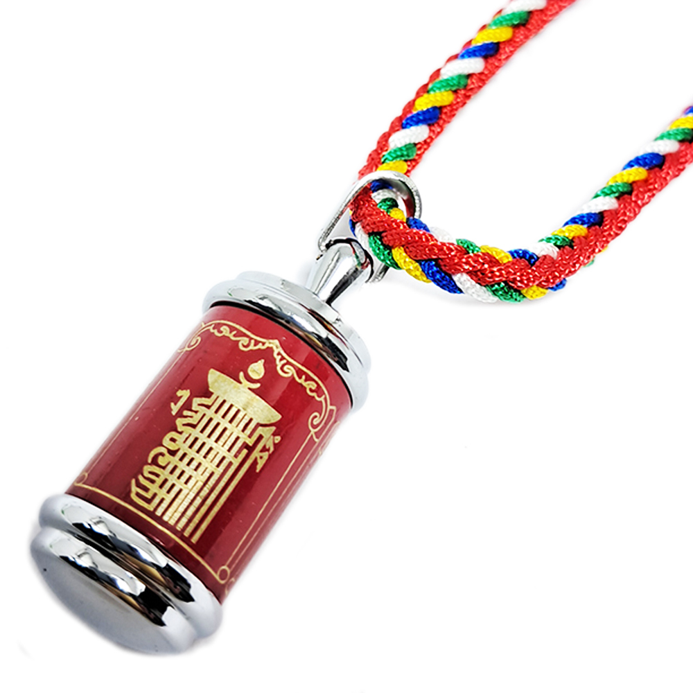 十相自在{嘎屋}紅色五色線項鍊【十方】142226