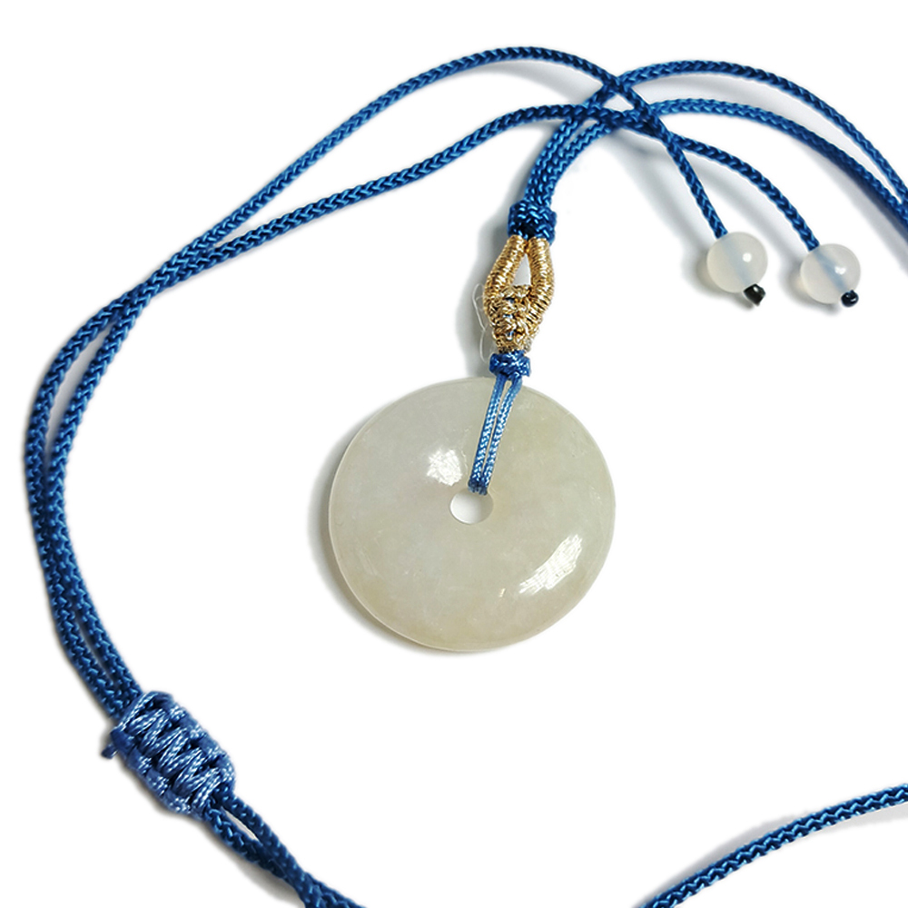 平安扣 緬甸玉中國結項鍊【十方】142582