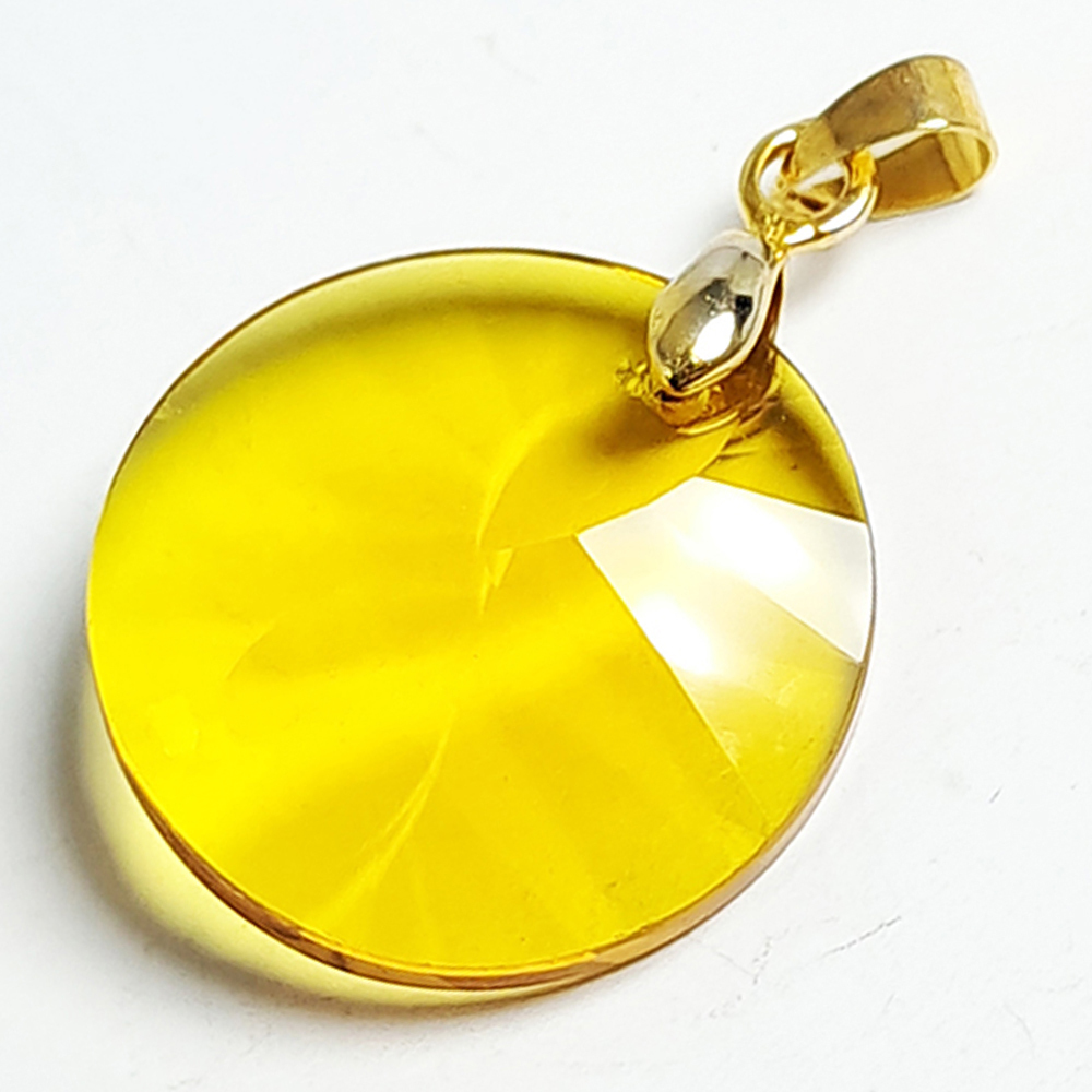 黃晶圓滿項鍊【十方】142094