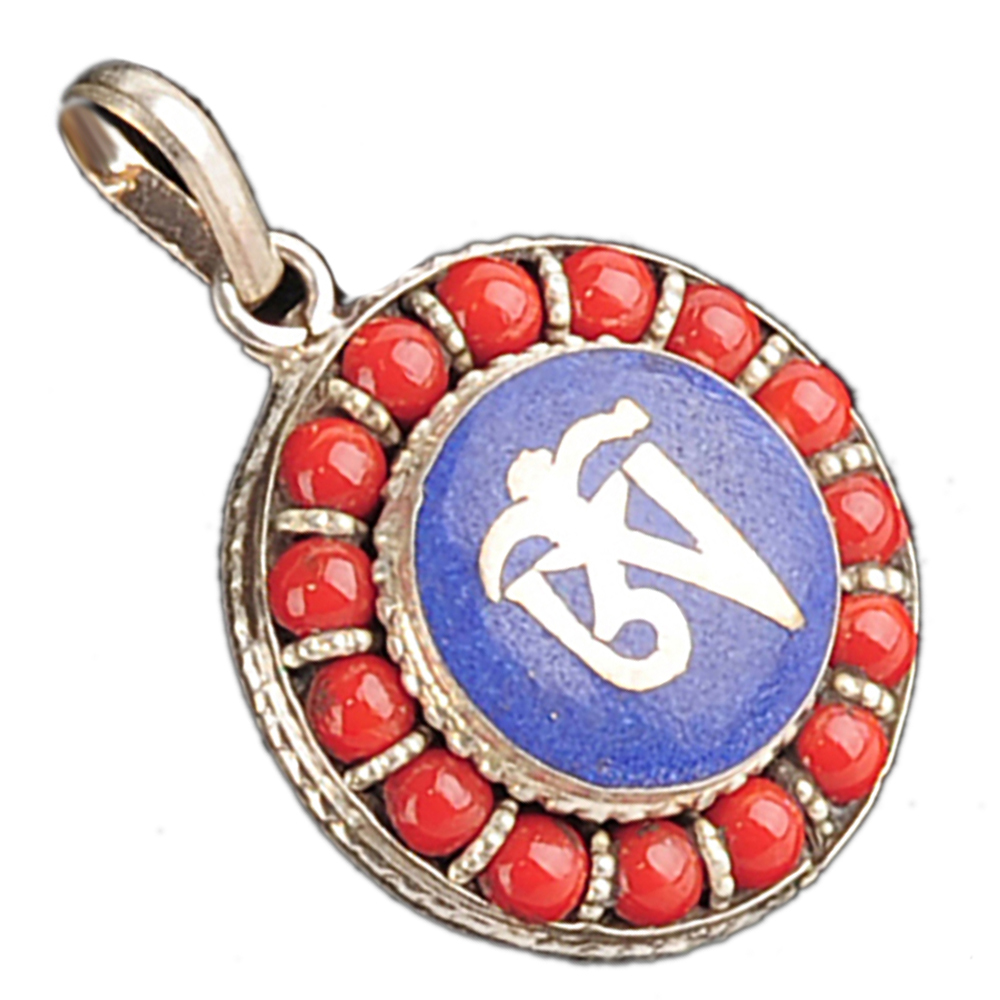 嗡藏式寶石項鍊 【十方】142164