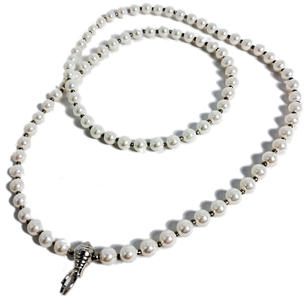 珍珠{硨磲}6mm項鍊【十方】143607