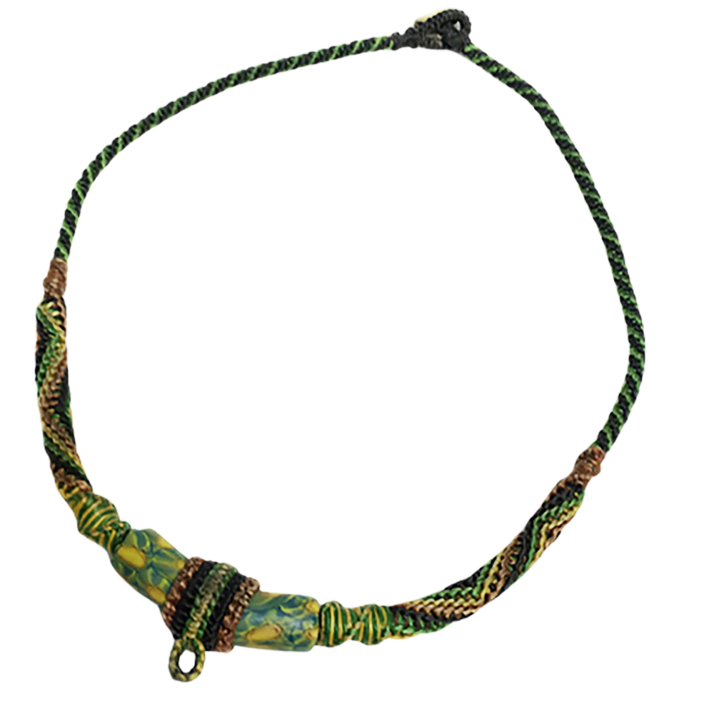 琉璃佛牌蠟繩項鍊【十方】143549