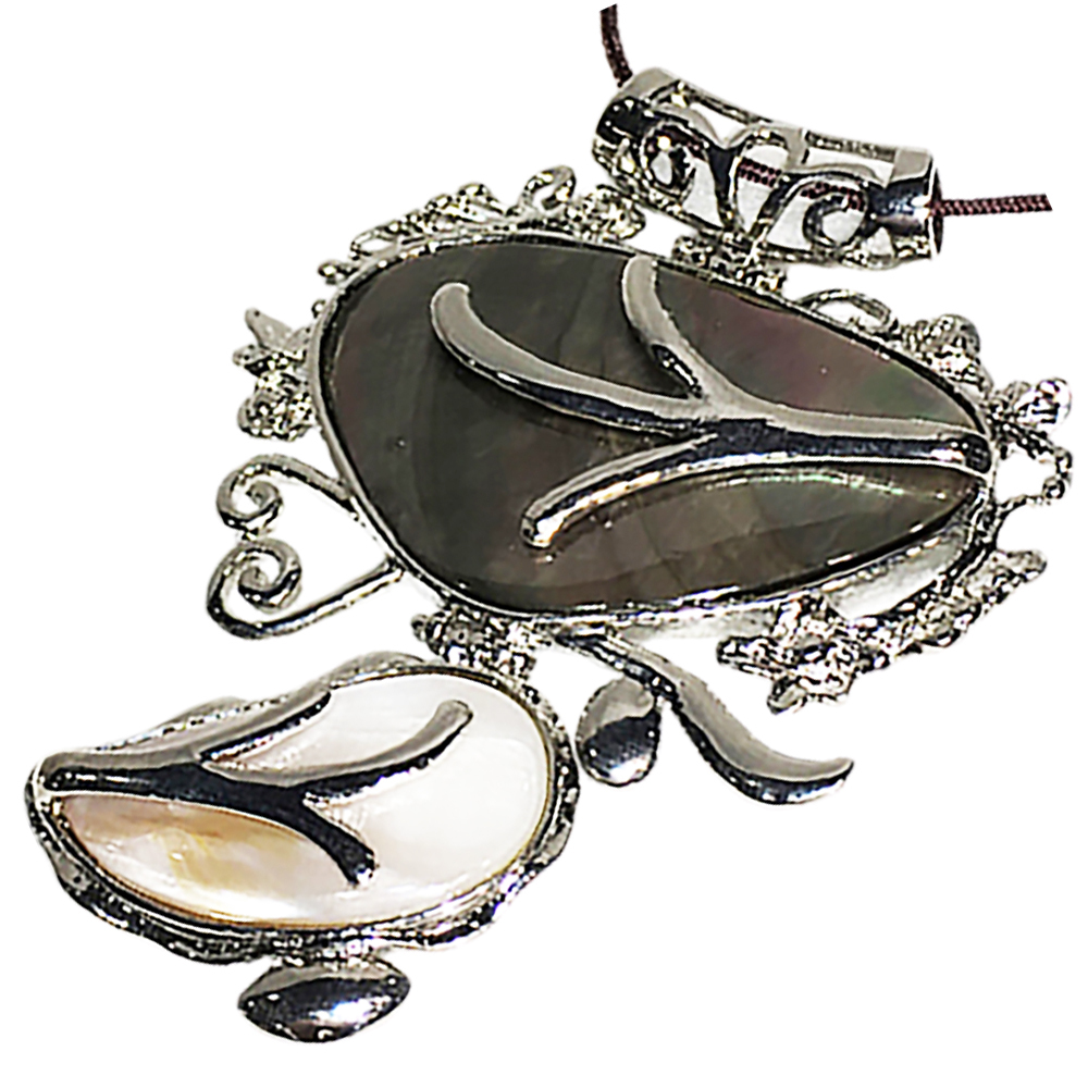 天然硨磲 典雅風墜飾【十方】143300