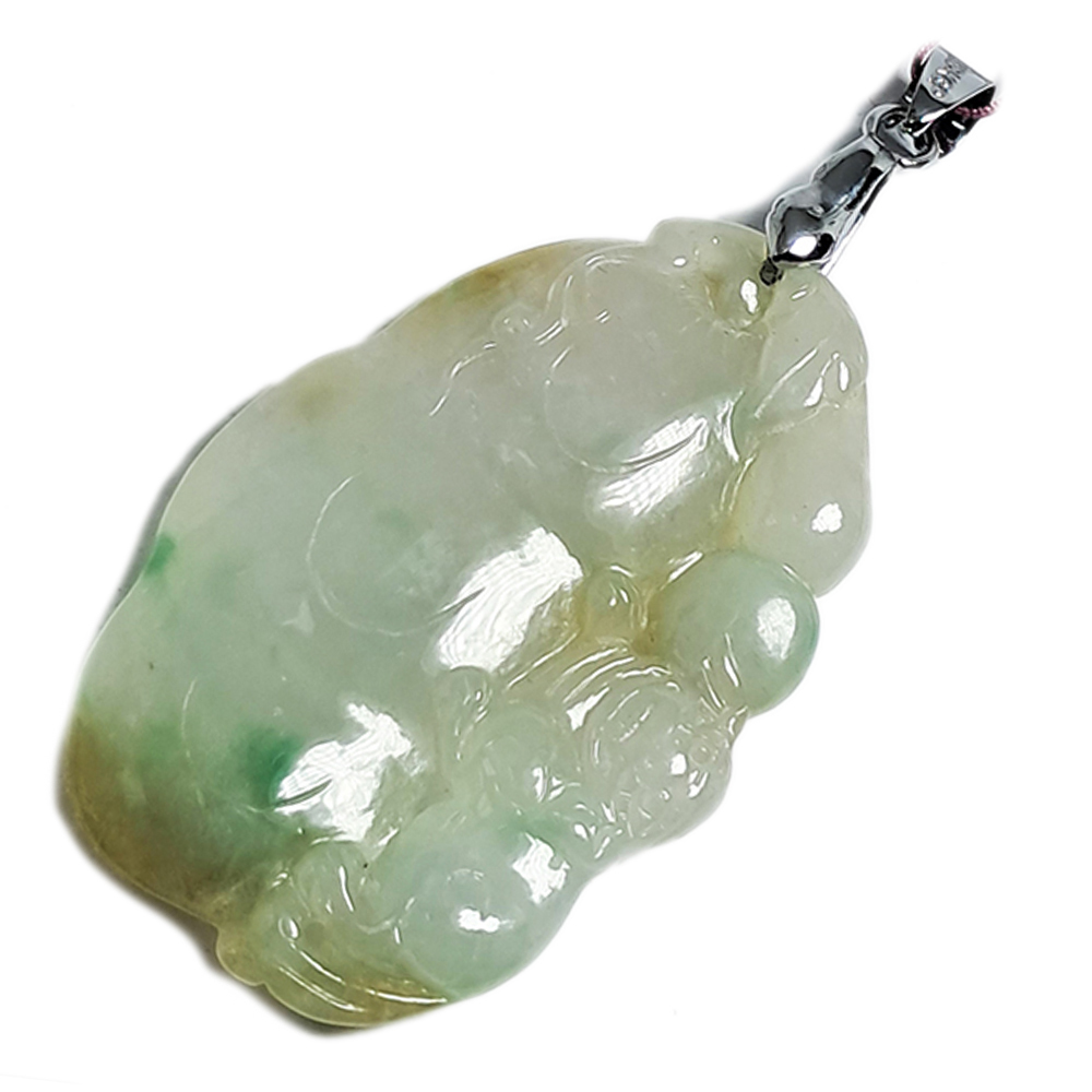 貔貅玉佩4.3*2.7*0.5公分【十方】143558