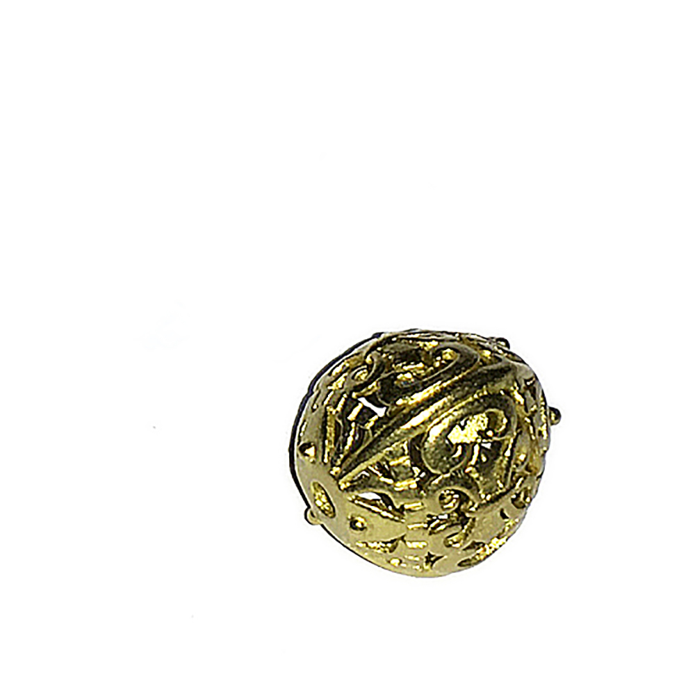 三角圓花球 銅配件1.4公分【十方】143768