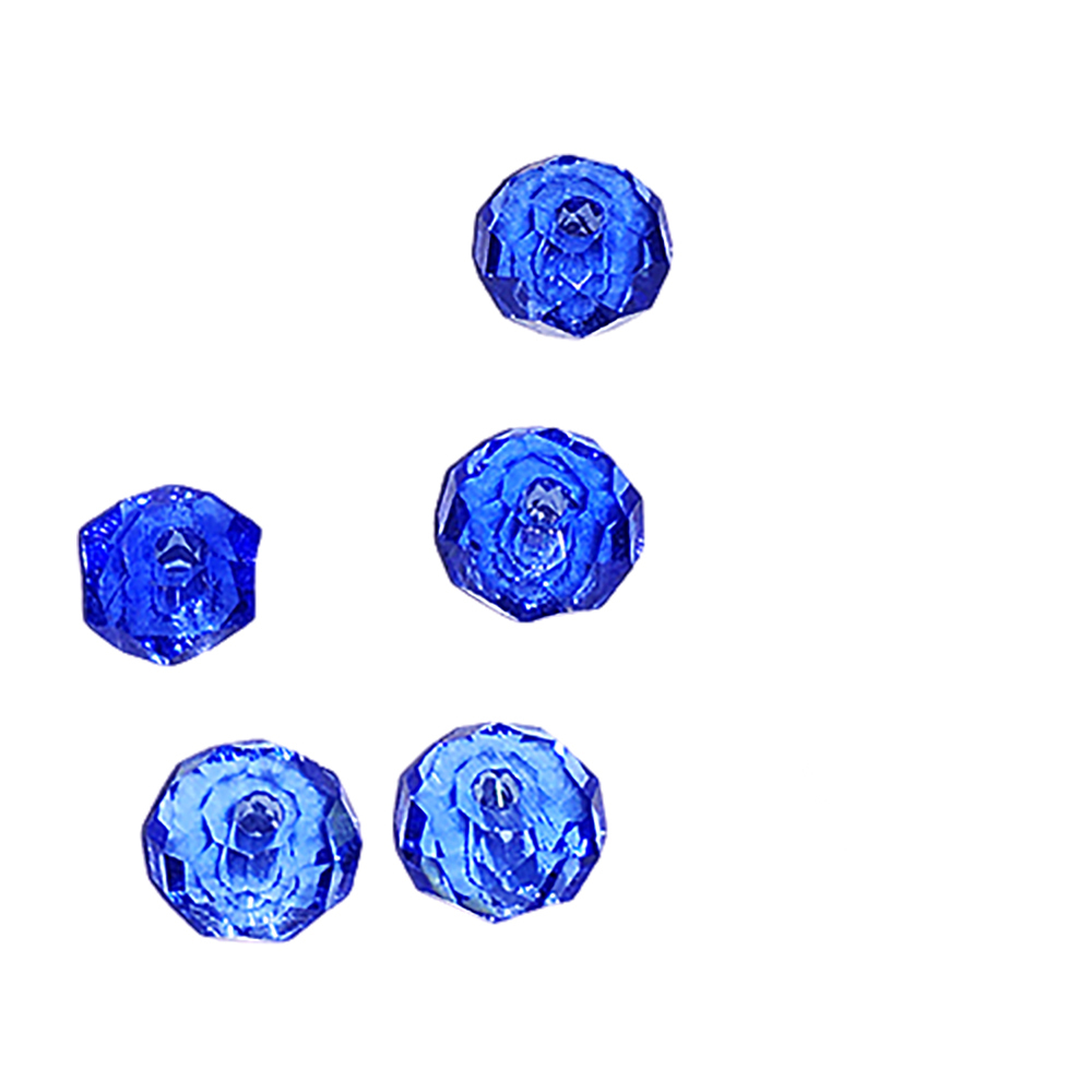 藍晶鑽珠 0.8*0.6公分2顆【十方】143903