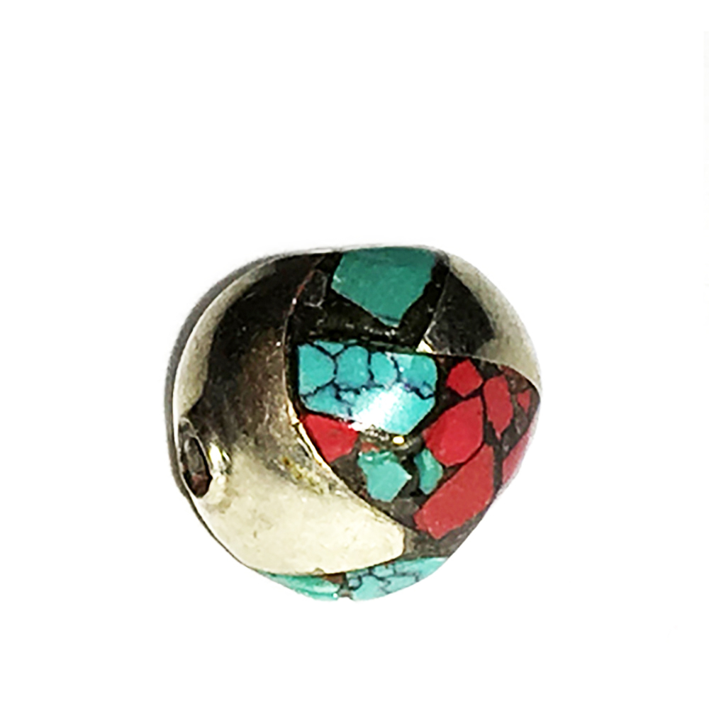 藏式手工銅珠 1.3公分【十方】143917