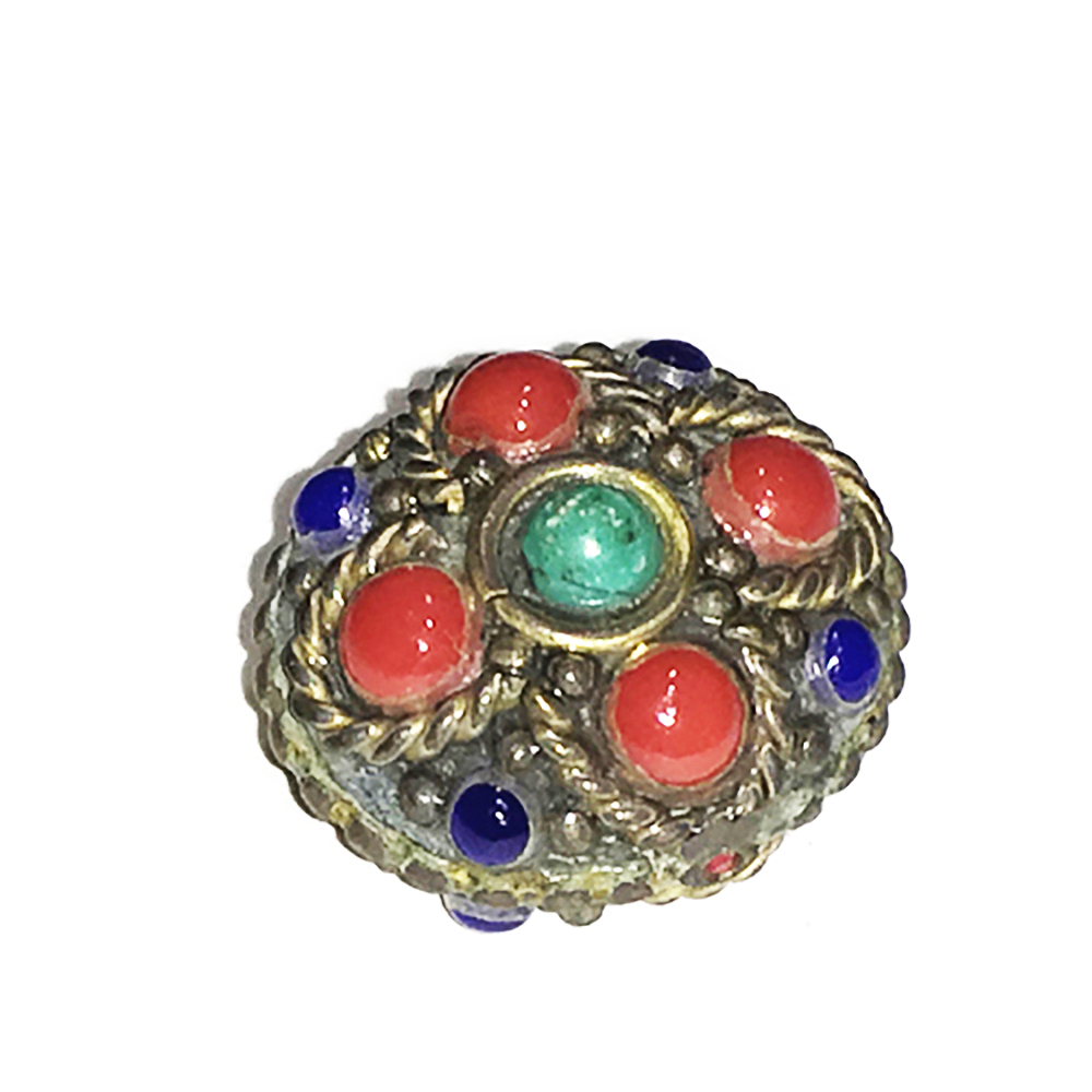 五方佛 藏式手工銅珠2.1*1.5 公分【十方】143936