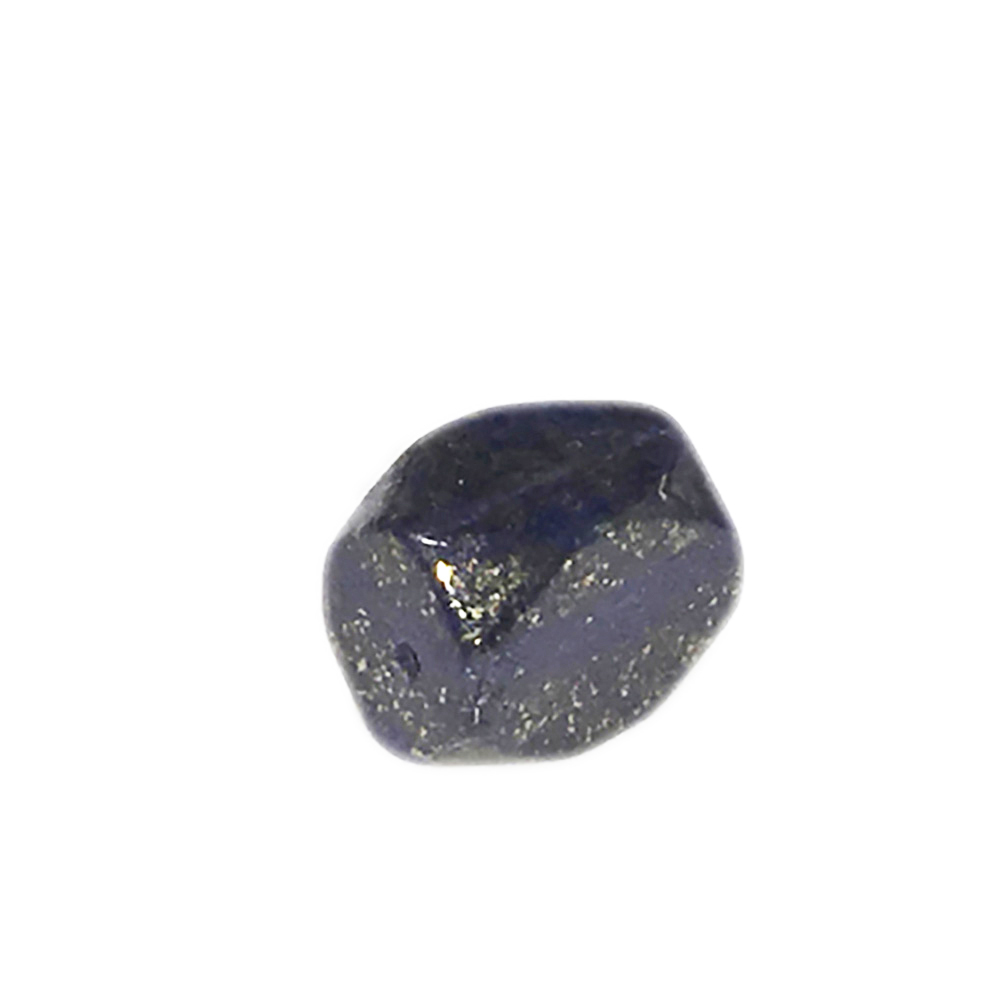 青金石多角實心0.6*0.7*0.9cm  1個【十方】144187
