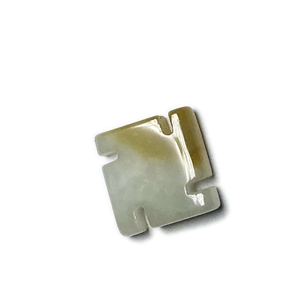 卍玉 蜜黃 配件0.3*0.9公分1個【十方】144340