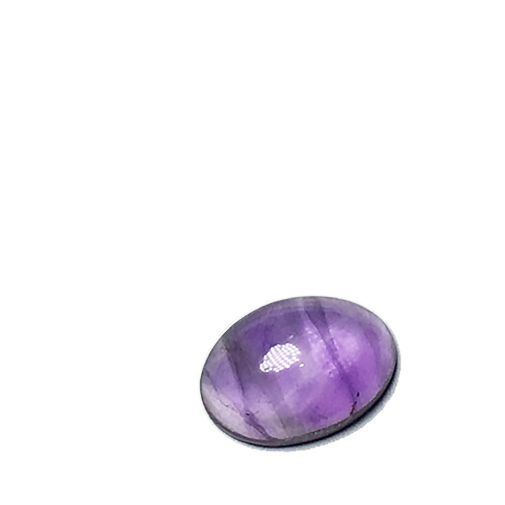 紫晶 蛋面 配件1個 1.5*1.1*0.5公分【十方】144389