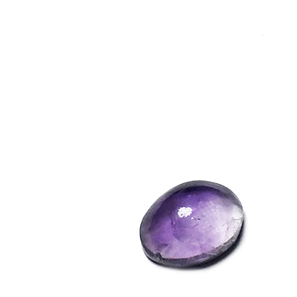 紫晶 蛋面 配件 1.3*1*0.6公分1個【十方】144387