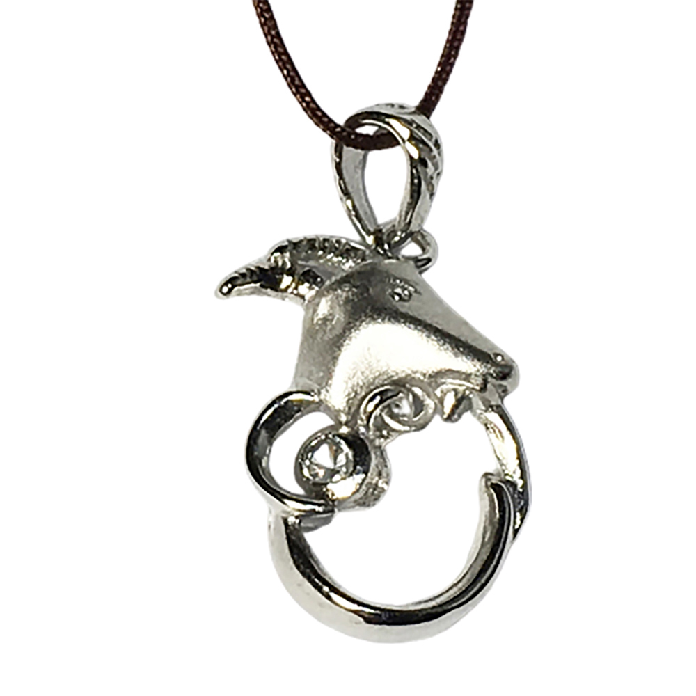 揚眉吐氣{羊}925銀墜飾【十方】144738