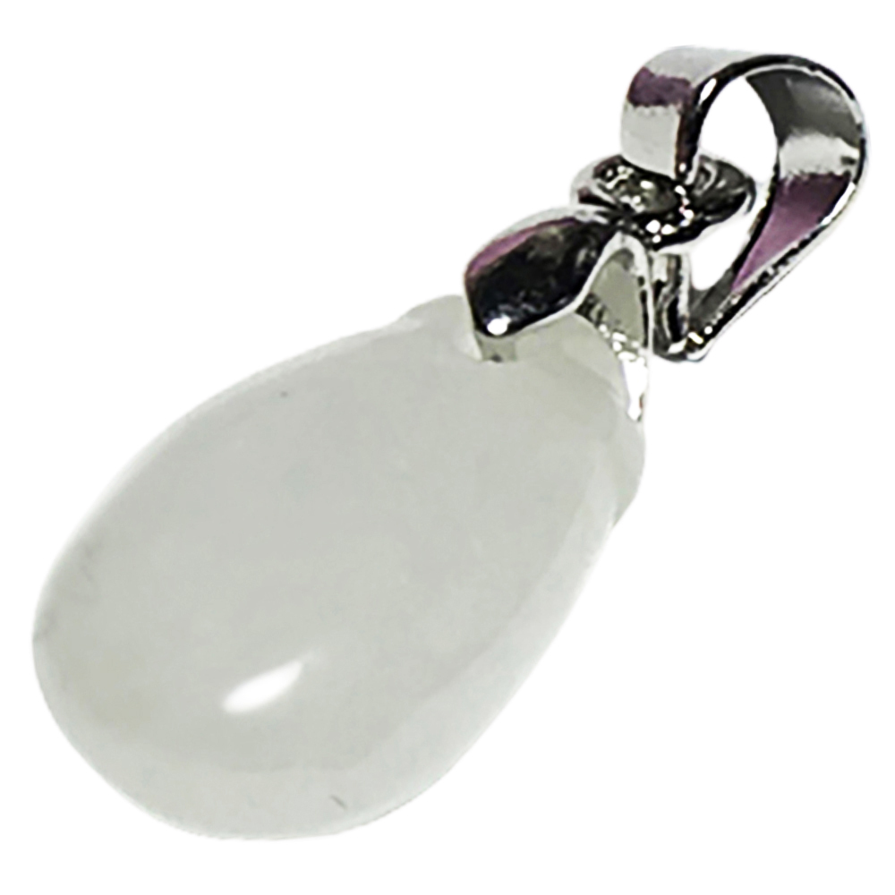 水滴玉墜 +925銀扣頭 2.3 公分【十方】144735