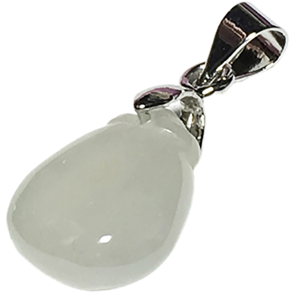 水滴玉墜 +925銀扣頭 2.3 公分【十方】144734