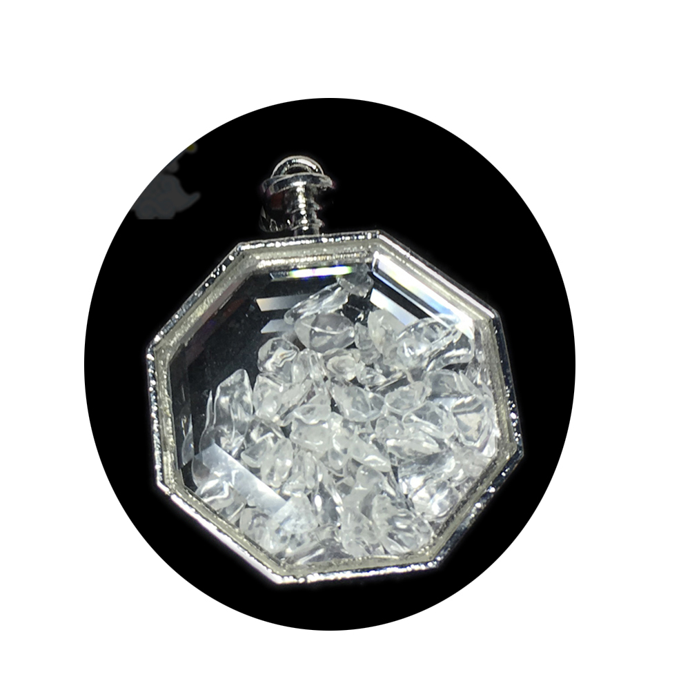 八角水晶能量寶瓶 3.9*1.3*5公分【十方】144830