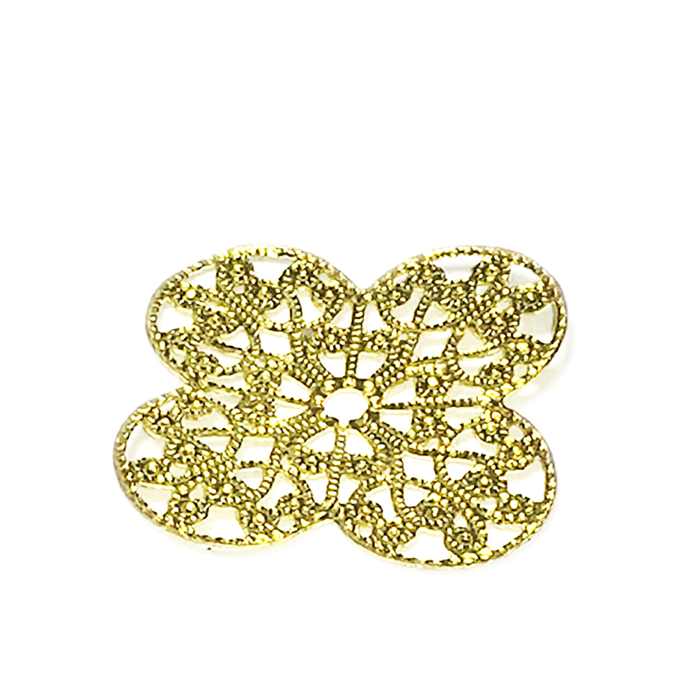 花托 金片 配件 2.5公分4個【十方】144794