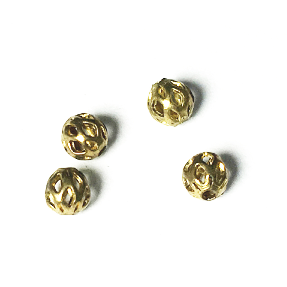 網球圓珠 銅配件1顆5mm【十方】145222