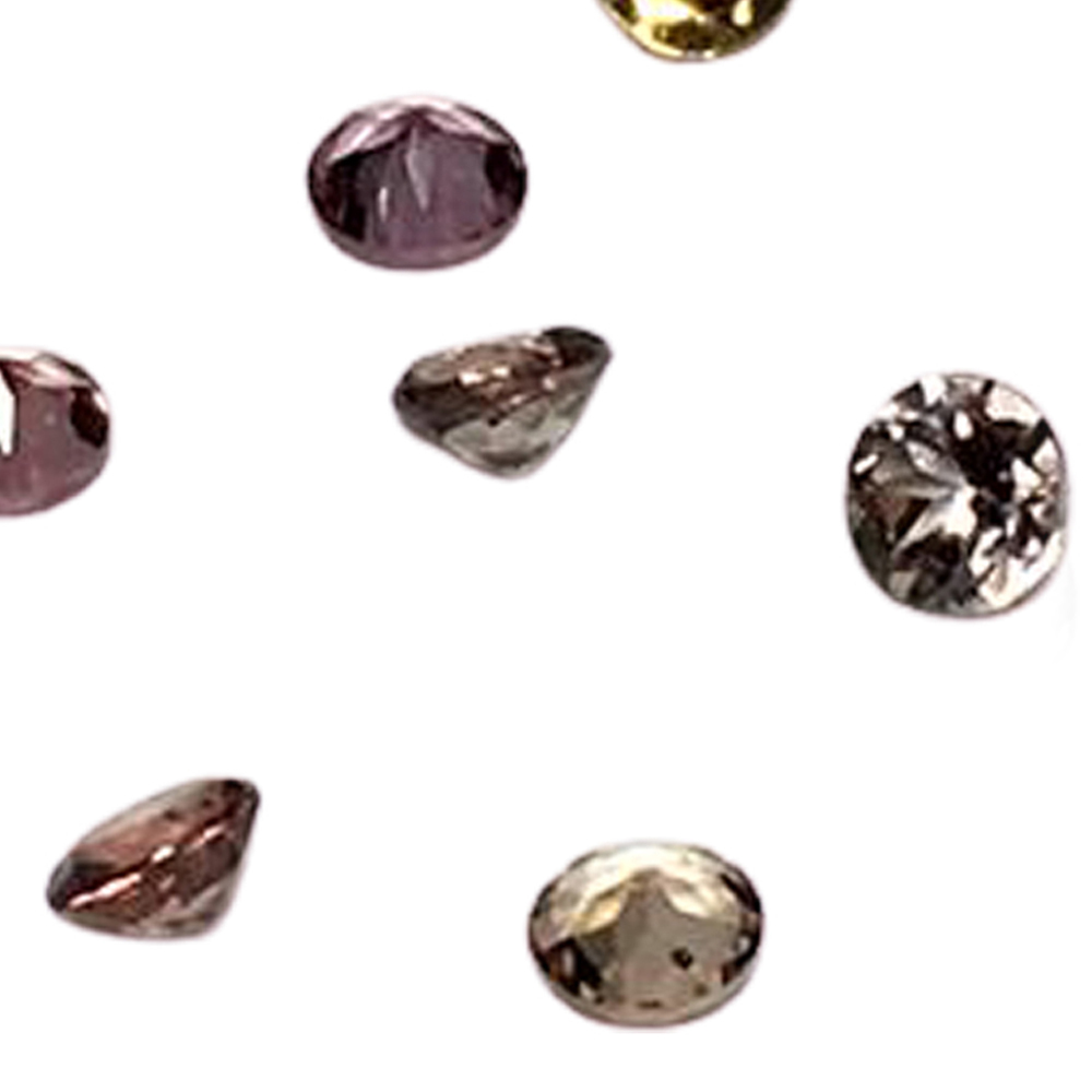 金黃 碧璽 寶石 2-2.5mm 1顆【十方】145161